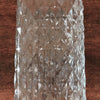 Carafe à whisky verre moulé pointe de diamant bouchon carré par Hello Broc brocante en ligne