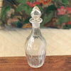 Carafon ou petite carafe ancienne en cristal de forme ovoïde avec son bouchon d'origine fin XIXème début XXème siècle par Hello Broc brocante en ligne