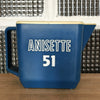 Pichet vintage bleu Anisette 51  1 litre années 60 / 70 par Hello Broc brocante en ligne