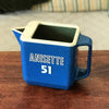 Pichet vintage bleu Anisette 51  1 litre années 60 / 70 par Hello Broc brocante en ligne