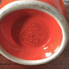 Petite cruche ou grand pot à lait hauteur 15 cm contenance 450 ml en céramique orange Niderviller France par Hello Broc brocante en ligne