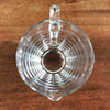 Pichet vintage en cristal de forme évasée par Hello Broc brocante en ligne