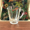 Pichet vintage en cristal de forme évasée par Hello Broc brocante en ligne