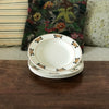 Lot de 4 assiettes creuses E. Charbonnier Salins Terre de Fer décor Nymphea Circa 1920 par Hello Broc brocante en ligne