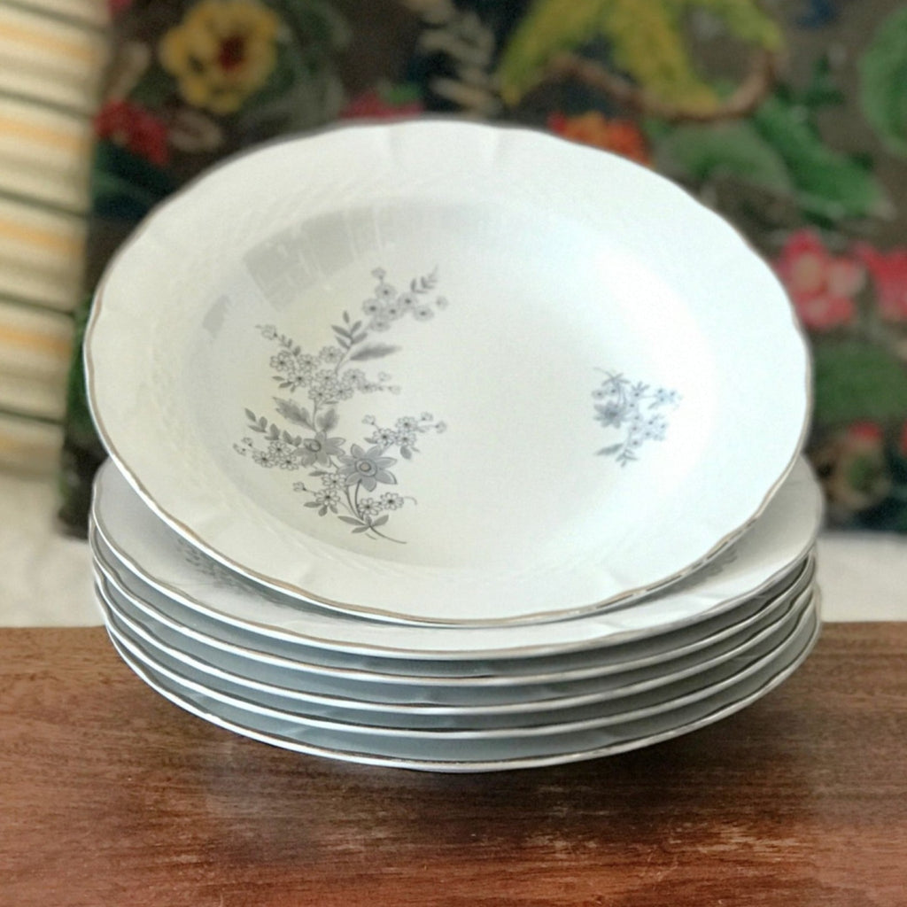 Ensemble de 6 assiettes creuses Royal Tognana Porcellana d'Italia par Hello Broc brocante en ligne