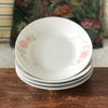 Lot de 4 assiettes creuses Fena Porzellan décor fleurs pastel diamètre 23 cm par Hello Broc brocante en ligne