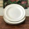 Lot de 4 grandes assiettes en céramique mouchetée anglaise diamètre 25 cm par Hello Broc brocante en ligne
