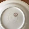 Lot 6 assiettes creuses vintage Moulin des Loups Orchies décor jaune par Hello Broc brocante en ligne