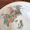 Lot de 4 assiettes à soupe ULIM Limoges France décor pavots ou coquelicots par Hello Broc brocante en ligne