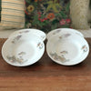 Lot de 4 assiettes à soupe ULIM Limoges France décor pavots ou coquelicots par Hello Broc brocante en ligne