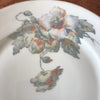 Lot de 6 assiettes plates vintage ULIM Limoges France décor pavots par Hello Broc brocante en ligne