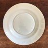 Assiette plate ancienne Terre de Fer décor Marguerite marron attribution Lunéville fin 19ème siècle par Hello Broc brocante en ligne