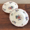 Paire assiettes creuses ou à soupe vintage Agreste de Sarreguemines diamètre 25 cm par Hello Broc brocante en ligne