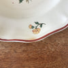 Paire assiettes creuses ou à soupe vintage Agreste de Sarreguemines diamètre 25 cm par Hello Broc brocante en ligne
