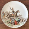 Lot de 6 assiettes anciennes de collection en faïence polychrome Creil & Montereau Nos Gloires Militaires fin du 19ème siècle diamètre de 20 cm par Hello Broc brocante en ligne 