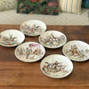 Lot de 6 assiettes anciennes de collection Terre de Fer  polychrome Creil & Montereau Nos Gloires Militaires fin du 19ème siècle diamètre de 20 cm par Hello Broc brocante en ligne 
