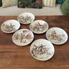 Lot de 6 assiettes anciennes de collection Terre de Fer  polychrome Creil & Montereau Nos Gloires Militaires fin du 19ème siècle diamètre de 20 cm par Hello Broc brocante en ligne 