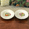 Lot de 2 assiettes anciennes à entremets ou dessert en faïence Orchies Nord France par Hello Broc brocante en ligne