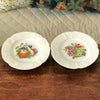Lot de 2 assiettes anciennes à entremets ou dessert en faïence Orchies Nord France par Hello Broc brocante en ligne