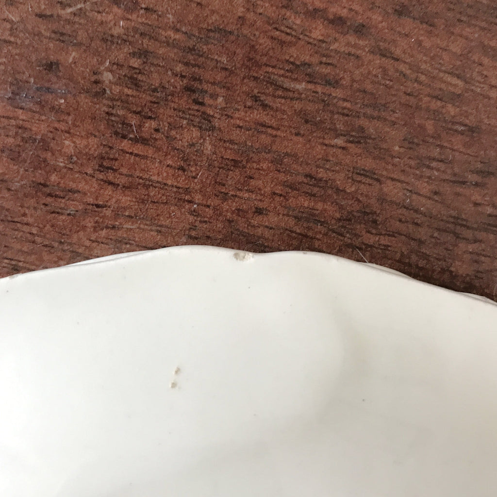 Ensemble de 6 assiettes à dessert en céramique de Céranord France décor bouquet fleurs par Hello Broc brocante en ligne