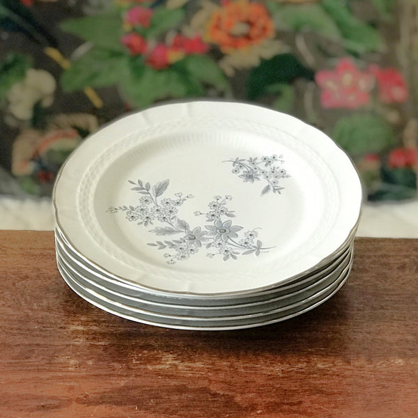 Ensemble de 6 assiettes à dessert Royal Tognana Porcellana d'Italia par Hello Broc brocante en ligne