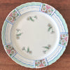 Lot 4 de petites assiettes en porcelaine de Limoges Lanternier décor bleu et fleuri par Hello Broc brocante en ligne