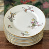 Lot de 8 assiettes à dessert anciennes en porcelaine de Limoges W.G. & Co décor japonisant par Hello Broc brocante en ligne