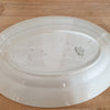 Plat ovale ancien en faïence de Lunéville décor Rouennais par Hello Broc brocante en ligne