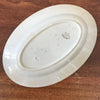 Plat ovale ancien en faïence de Lunéville Keller & Guérin décor Rouennais dimensions 32 x 22 cm par Hello Broc brocante en ligne