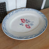 Plat de service et de présentation vintage ovale en faïence décor Juliette de Digoin Sarreguemines par Hello Broc brocante en ligne