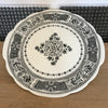 Plat de service vintage pour gâteau ou tarte en faïence de Gien diamètre de 28 cm par Hello Broc brocante en ligne