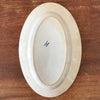 Plat de service ancien forme ovale en faïence de Pexonne décor Oiseaux par Hello Broc brocante en ligne