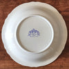 Plat de service vintage rond et creux en faïence de Sarreguemines décor Lancaster bleu diamètre de 31 cm par Hello Broc brocante en ligne