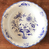 Plat de service vintage rond et creux en faïence de Sarreguemines décor Lancaster bleu diamètre de 31 cm par Hello Broc brocante en ligne