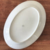Grand plat de service ovale en porcelaine ULIM Limoges France à décor pavots par Hello Broc brocante en ligne