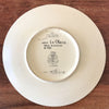 Grand plat de service rond Atelier d'Art Longwy Série La Chasse La Plaine par Hello Broc brocante en ligne