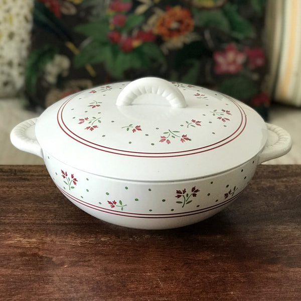 Soupière de K&G Lunéville décor Monique - Hello Broc