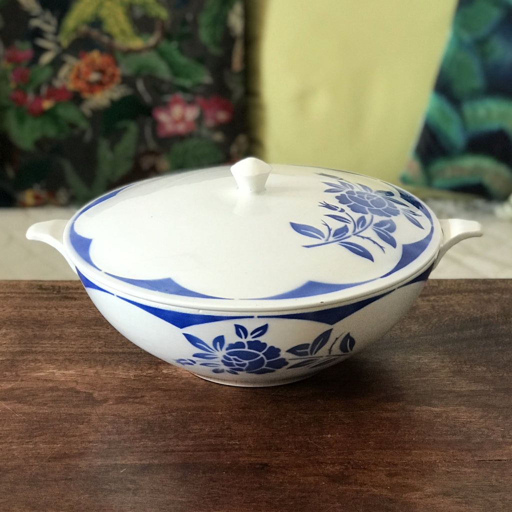 Soupière Corsica de Digoin Sarreguemines par Hello Broc brocante en ligne
