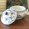 Grande soupière vintage en céramique Lancaster Sarreguemines par Hello Broc brocante en ligne