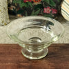 Coupe à fruits vintage sur piédouche en verre moulé par Hello Broc brocante en ligne