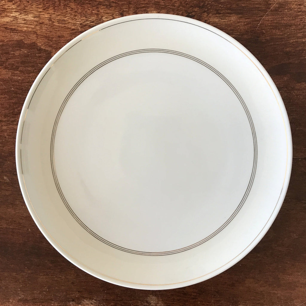Présentoir à gâteau sur petit piédouche porcelaine de Limoges A. Vignaud par Hello Broc brocante en ligne