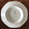 Présentoir à gâteau sur pied Art Déco Pexonne porcelaine opaque décor Jolibois Circa 1920 par Hello Broc brocante en ligne