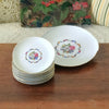 Ensemble service à tarte en porcelaine de Bavière Winterling : plat à tarte et 8 assiettes à dessert par Hello Broc brocante en ligne