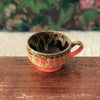 Bol à bouillon vintage orange et marron en céramique de Vallauris années 70 par Hello Broc brocante en ligne