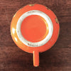 Bol à bouillon vintage orange et marron en céramique de Vallauris années 70 par Hello Broc brocante en ligne