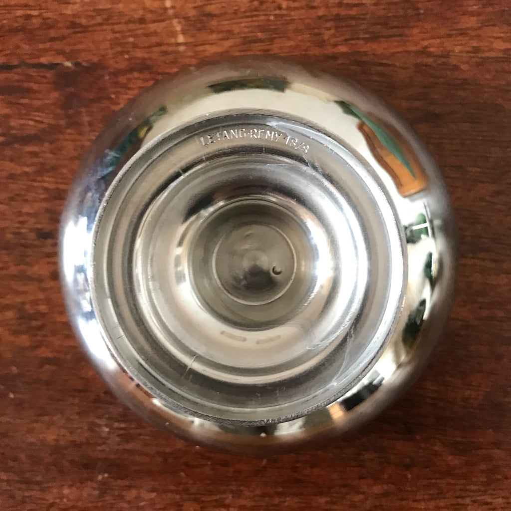 Lot de 6 coupes à fruits ou à glace vintage années 70 en inox Remy Letang par Hello Broc brocante en ligne