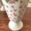 Ensemble de 4 mazagrans publicitaires fleuris en céramique Yves Rocher par Hello Broc brocante en ligne