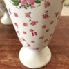 Ensemble de 4 mazagrans publicitaires fleuris en céramique Yves Rocher par Hello Broc brocante en ligne