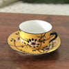 Grande tasse à thé et sous-tasse coordonnée en porcelaine de Limoges par Hello Broc brocante en ligne