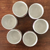 Lot de 6 petits bols publicitaires à thé Yves Rocher par Hello Broc brocante en ligne
